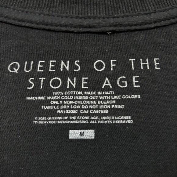 Queens of the Stone Age Snake Rock T-Shirt Size Medium - Picture 4 of 4